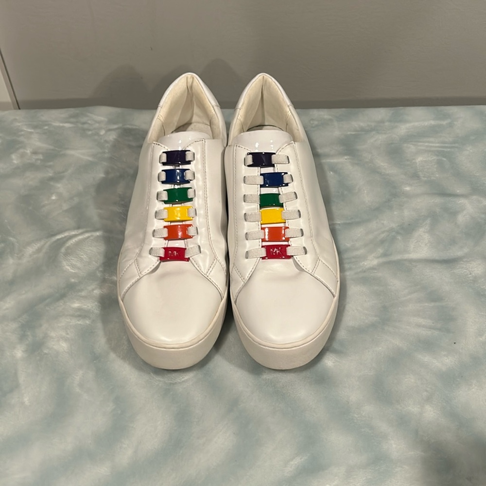 Michael Kors used rainbow shoes size 11